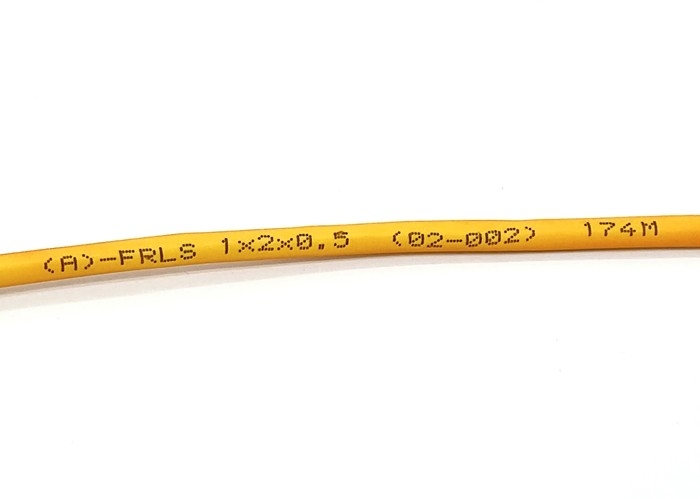 Low Smoke FRLS Alarm Fire Resistant Cable 2C 0.5MM2 Shielded Electric Wire